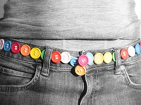 Morning Creativity Button Belt